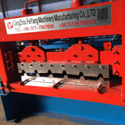 Color steel roof sheet panel profile machine